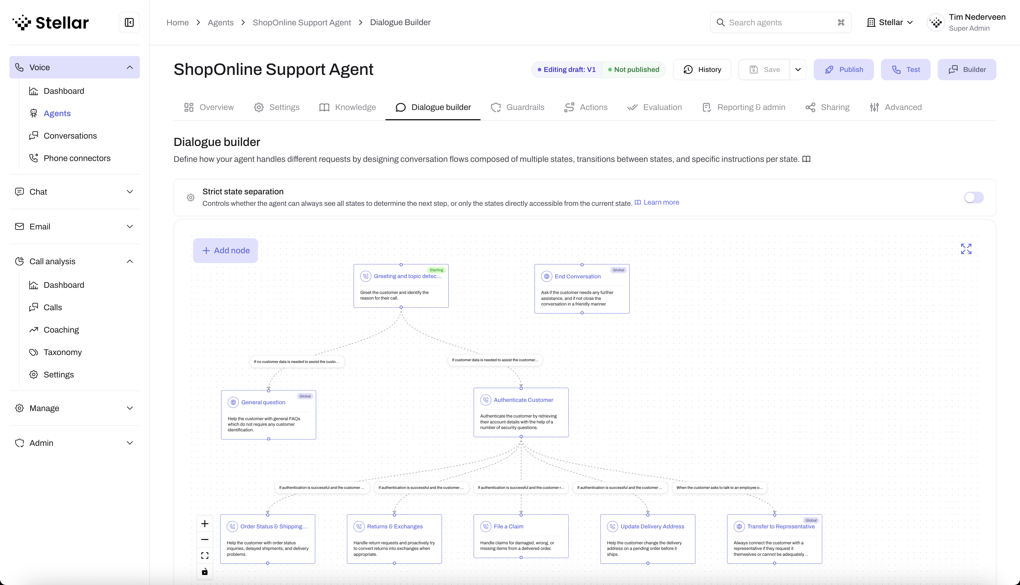 Stellar Studio — Dialogue Builder